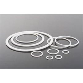 Customized White Heat Resistance High Strength PTFE Backup Ring with Water OEM / ODM
