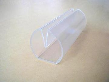 frosted PC cover Durable extrusion PMMA profile LED lampshade , 600mm / 900mm length