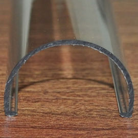 frosted PC cover Durable extrusion PMMA profile LED lampshade , 600mm / 900mm length