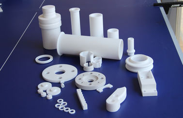 Molded Ptfe Machining Filled Graphite / Bronze / MoS2 , Heat Resistance