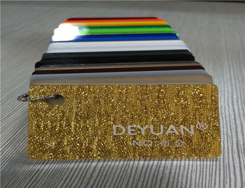 Embedded Grass Opaque Acrylic Sheet 4mm 5mm For Door Profile , Custom Size